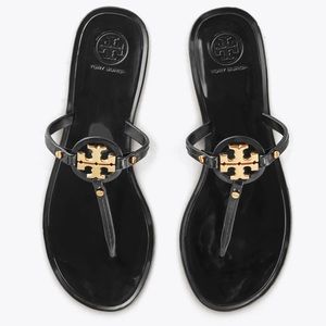 Tory Burch MINI MILLER JELLY THONG SANDAL size 8